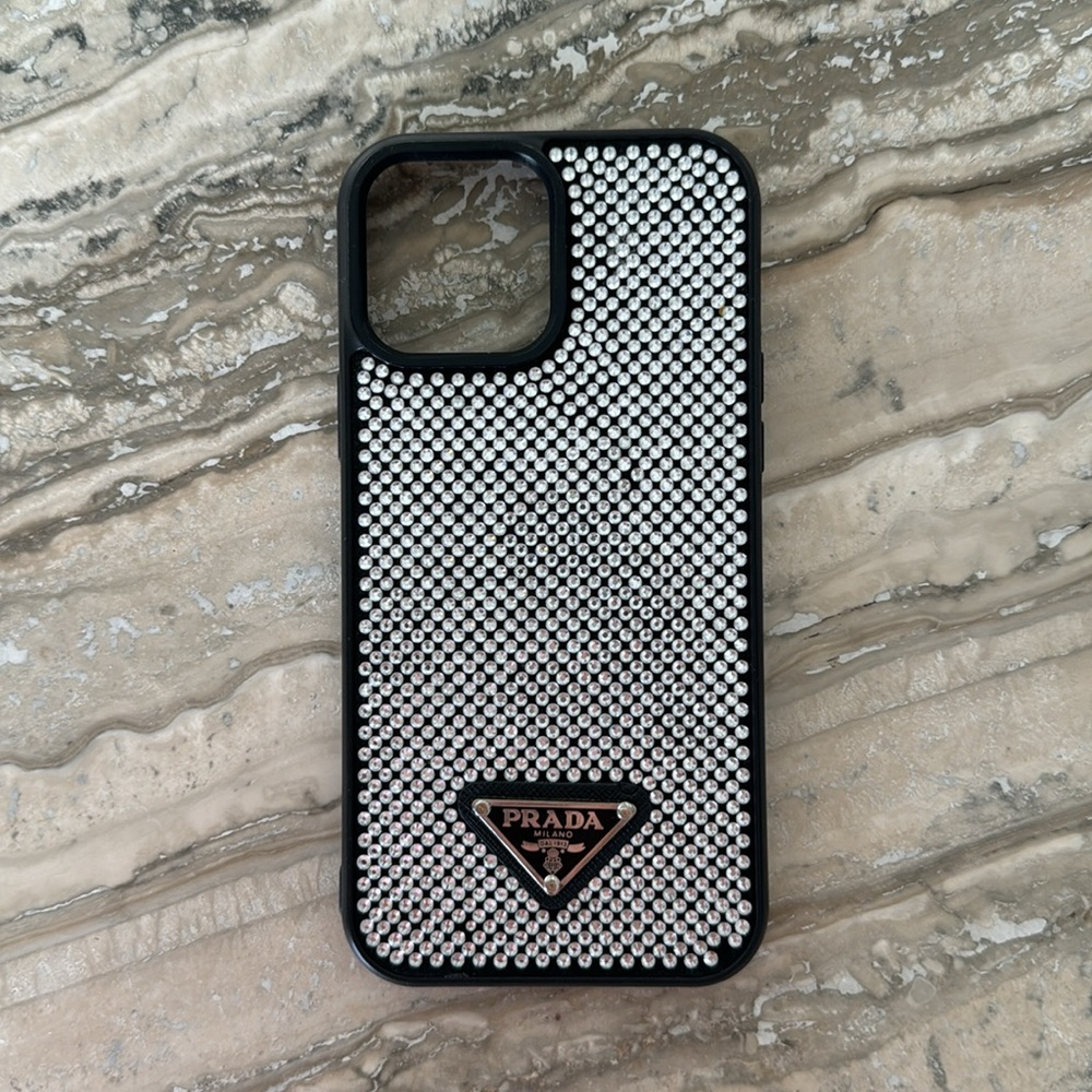 Prada Crystal Phone Case iPhone 13 pro max